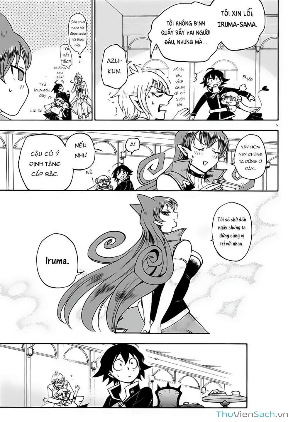Truyện Tranh Chào Mừng Cậu Đến Trường Iruma-Kun trang 7