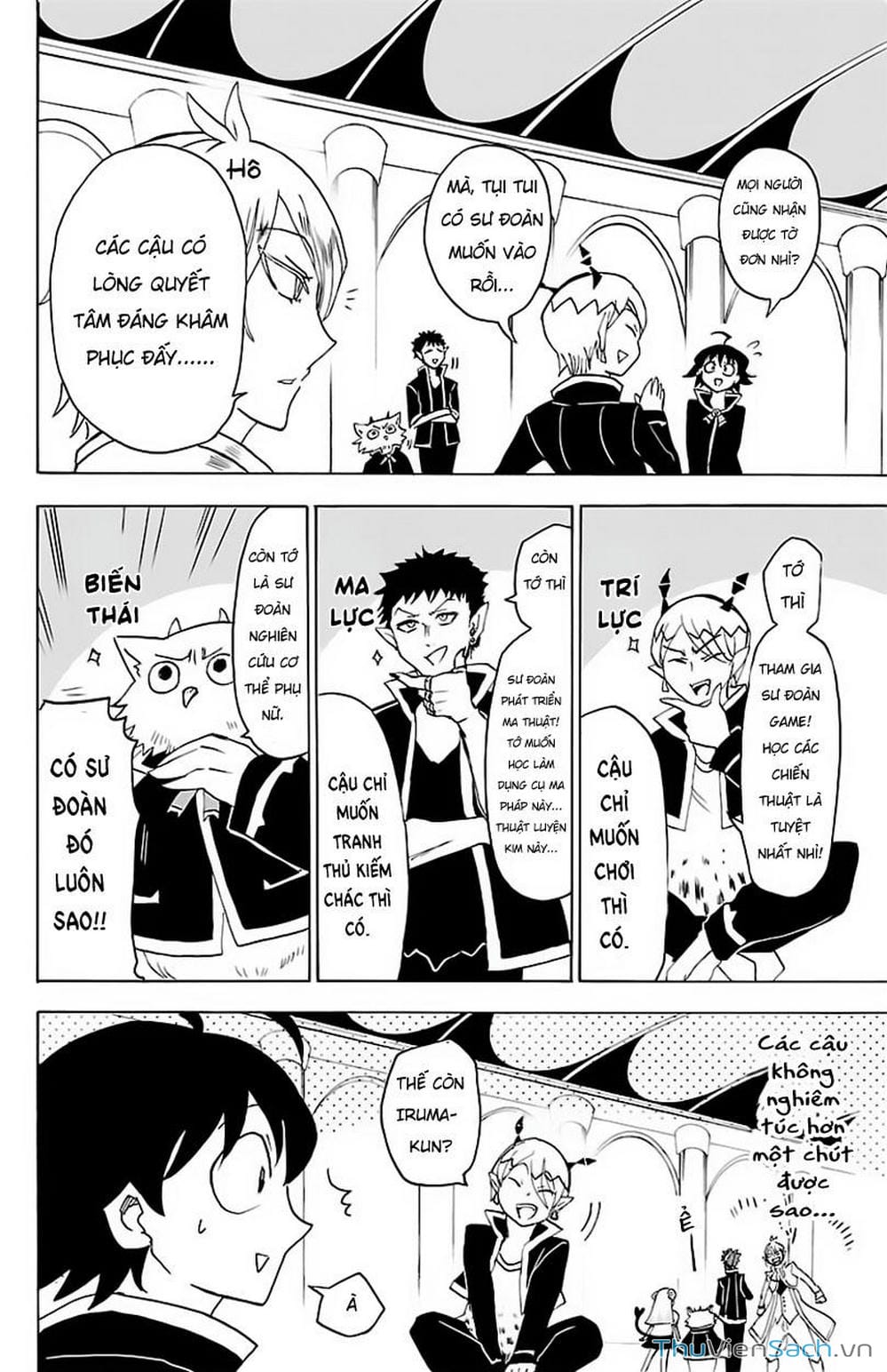 Truyện Tranh Chào Mừng Cậu Đến Trường Iruma-Kun trang 7