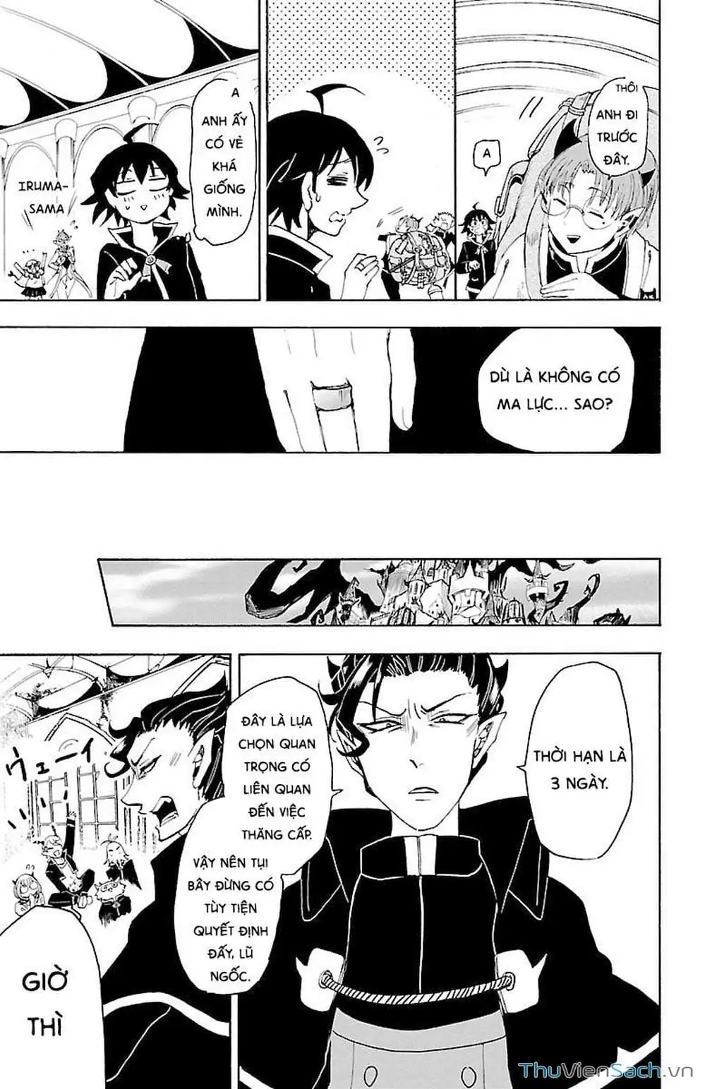 Truyện Tranh Chào Mừng Cậu Đến Trường Iruma-Kun trang 7