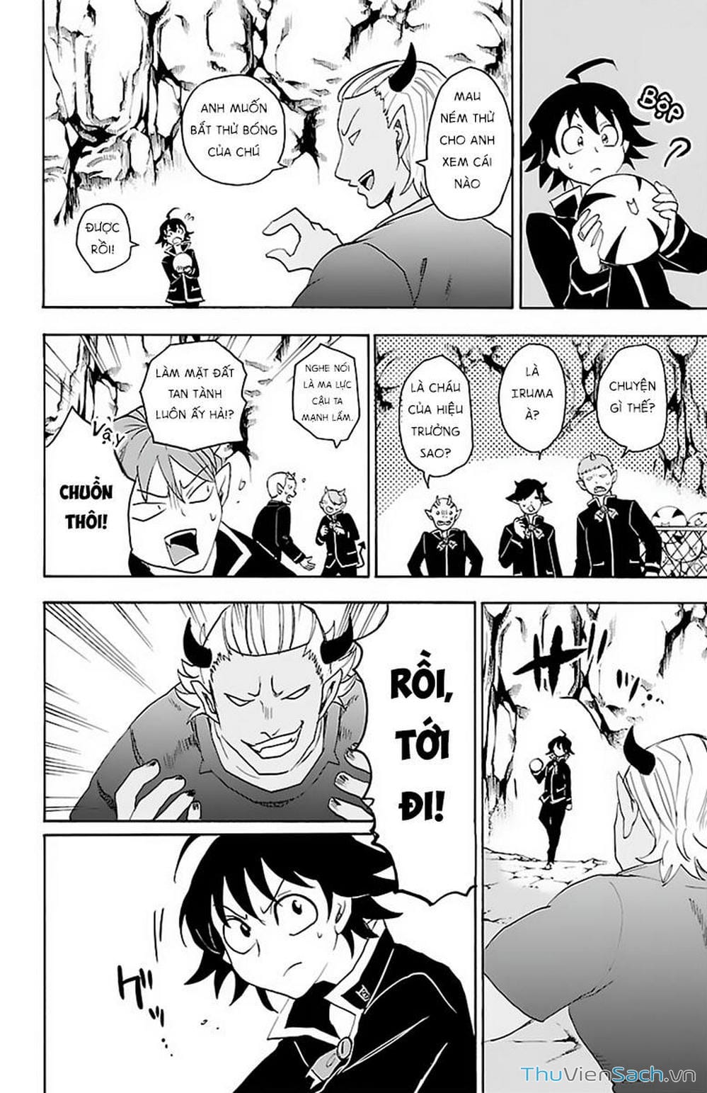 Truyện Tranh Chào Mừng Cậu Đến Trường Iruma-Kun trang 7