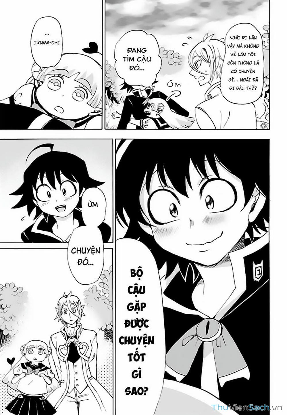 Truyện Tranh Chào Mừng Cậu Đến Trường Iruma-Kun trang 7