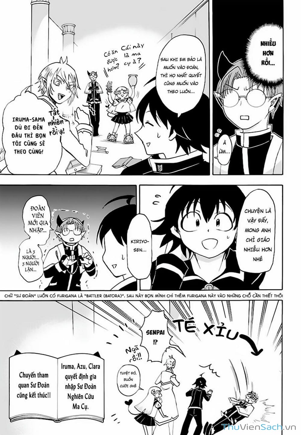 Truyện Tranh Chào Mừng Cậu Đến Trường Iruma-Kun trang 7