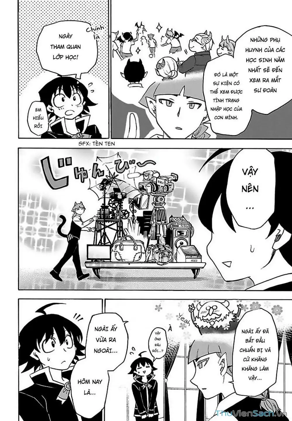 Truyện Tranh Chào Mừng Cậu Đến Trường Iruma-Kun trang 7