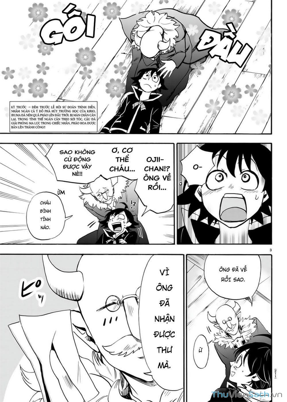 Truyện Tranh Chào Mừng Cậu Đến Trường Iruma-Kun trang 7