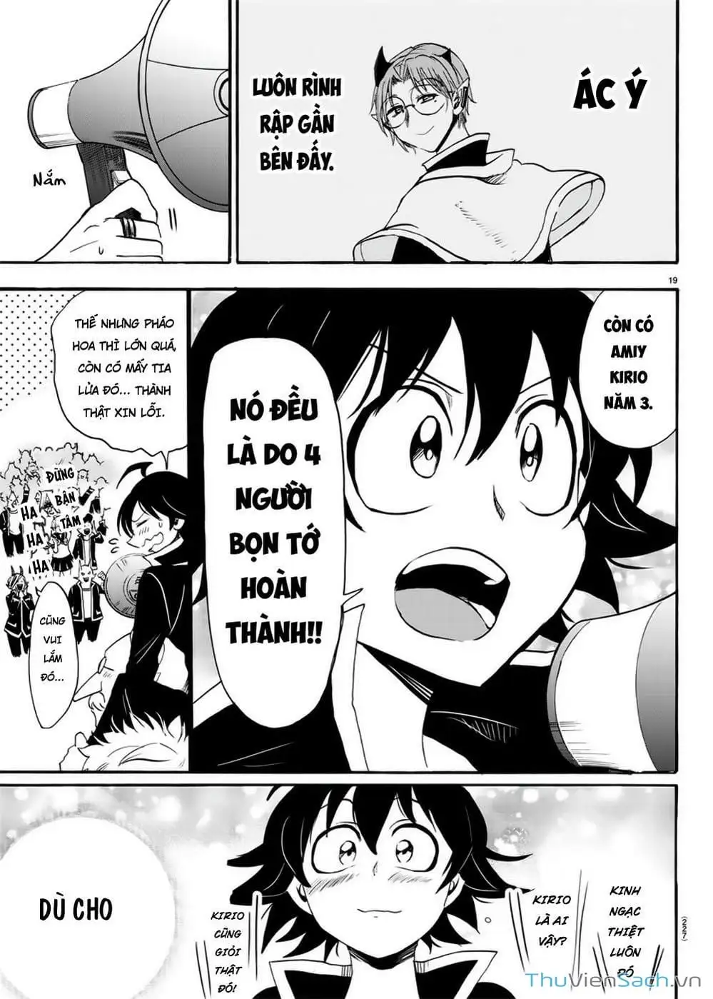 Truyện Tranh Chào Mừng Cậu Đến Trường Iruma-Kun trang 7