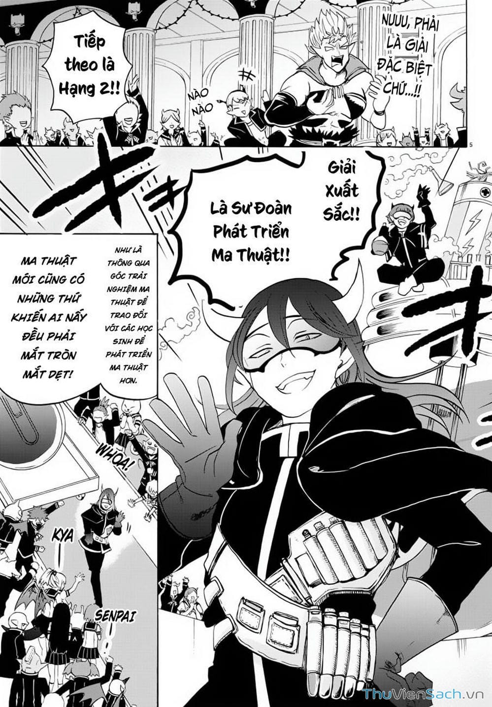 Truyện Tranh Chào Mừng Cậu Đến Trường Iruma-Kun trang 7