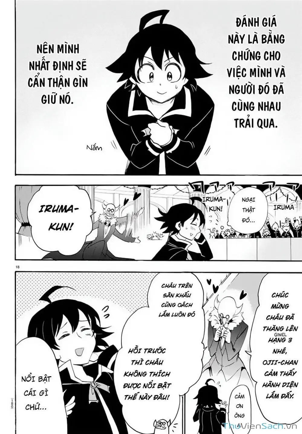 Truyện Tranh Chào Mừng Cậu Đến Trường Iruma-Kun trang 7