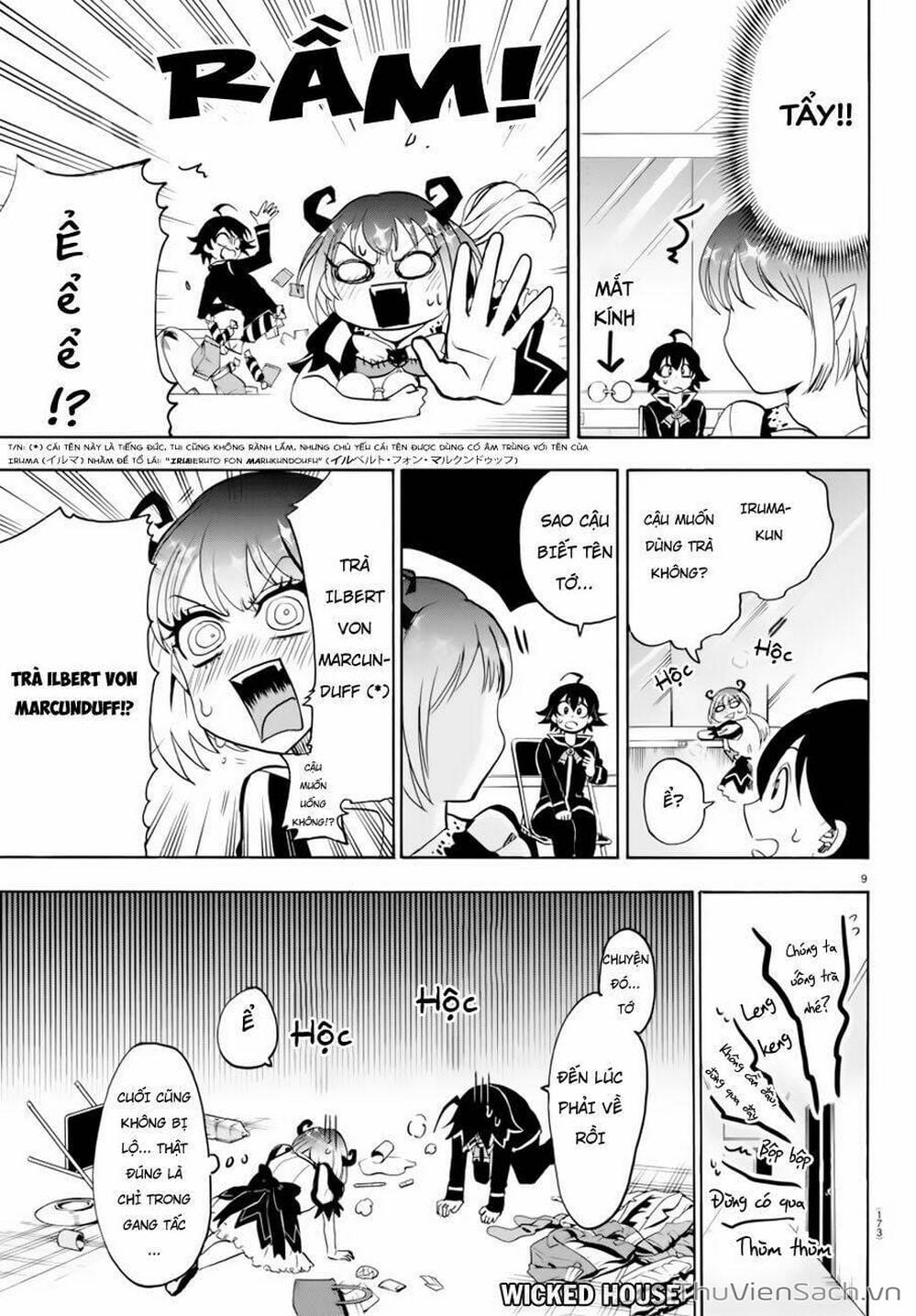 Truyện Tranh Chào Mừng Cậu Đến Trường Iruma-Kun trang 7