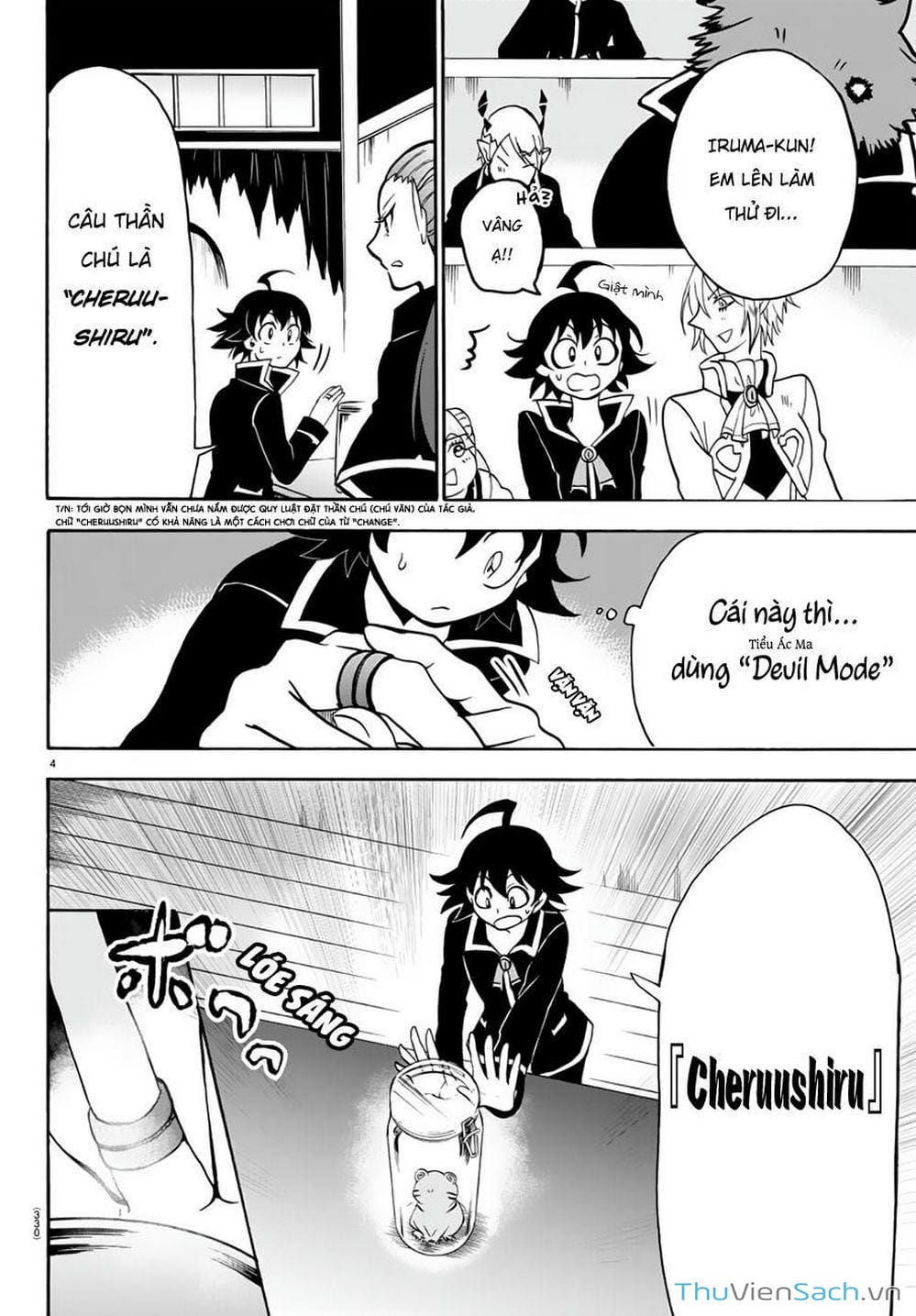 Truyện Tranh Chào Mừng Cậu Đến Trường Iruma-Kun trang 7