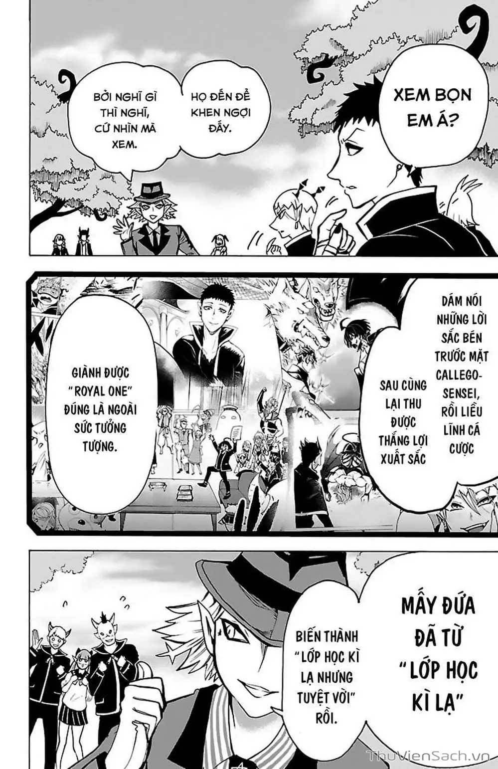 Truyện Tranh Chào Mừng Cậu Đến Trường Iruma-Kun trang 7