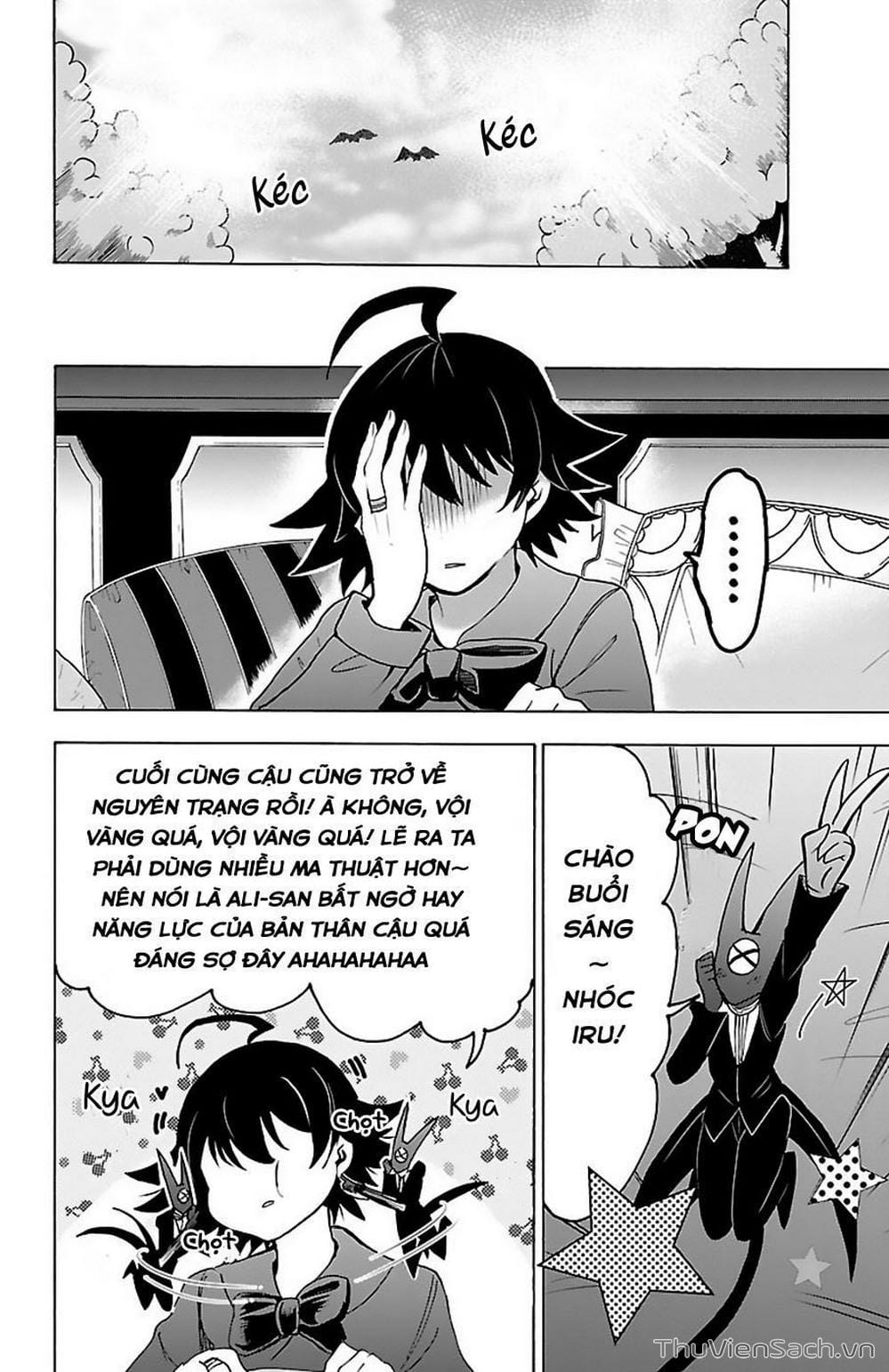 Truyện Tranh Chào Mừng Cậu Đến Trường Iruma-Kun trang 7