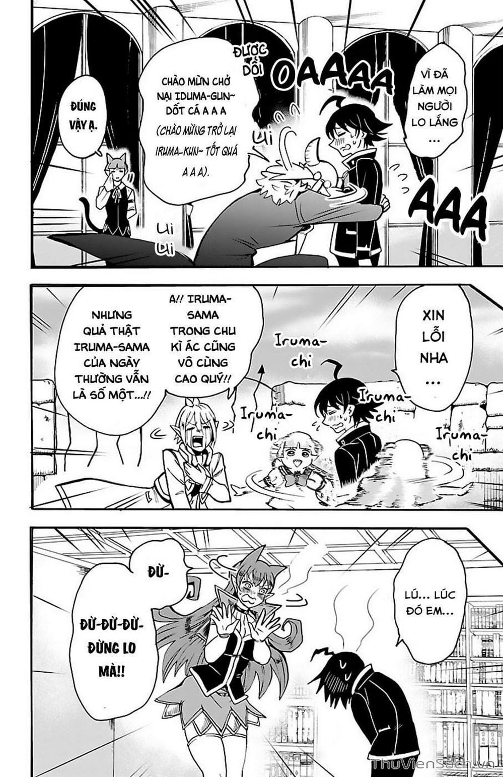 Truyện Tranh Chào Mừng Cậu Đến Trường Iruma-Kun trang 7