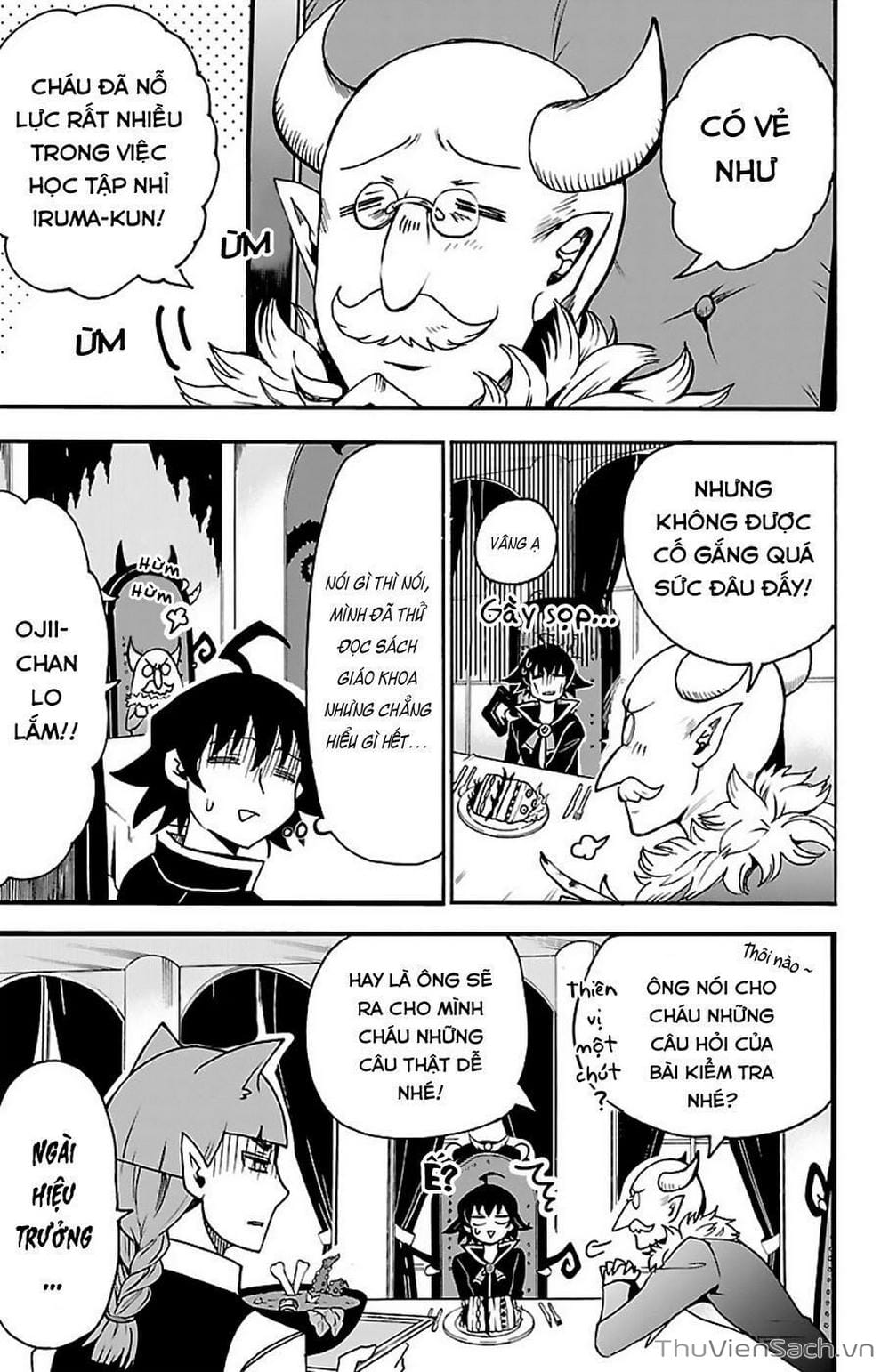 Truyện Tranh Chào Mừng Cậu Đến Trường Iruma-Kun trang 7