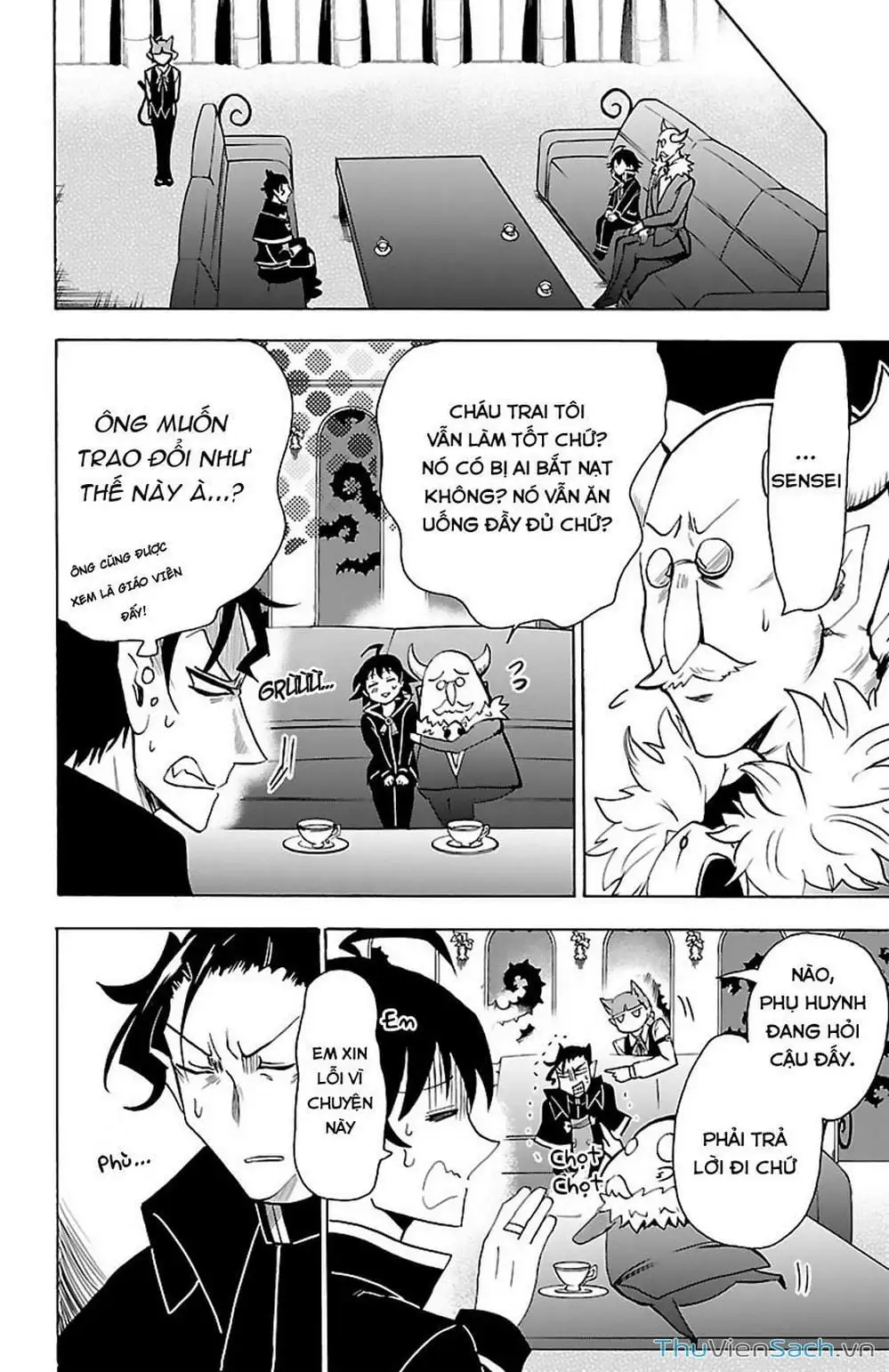 Truyện Tranh Chào Mừng Cậu Đến Trường Iruma-Kun trang 7