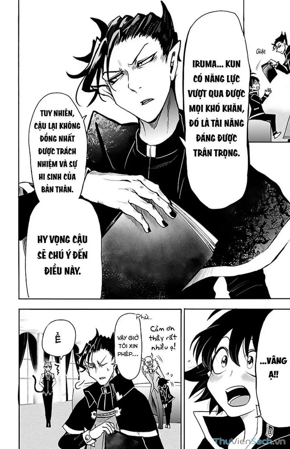 Truyện Tranh Chào Mừng Cậu Đến Trường Iruma-Kun trang 7