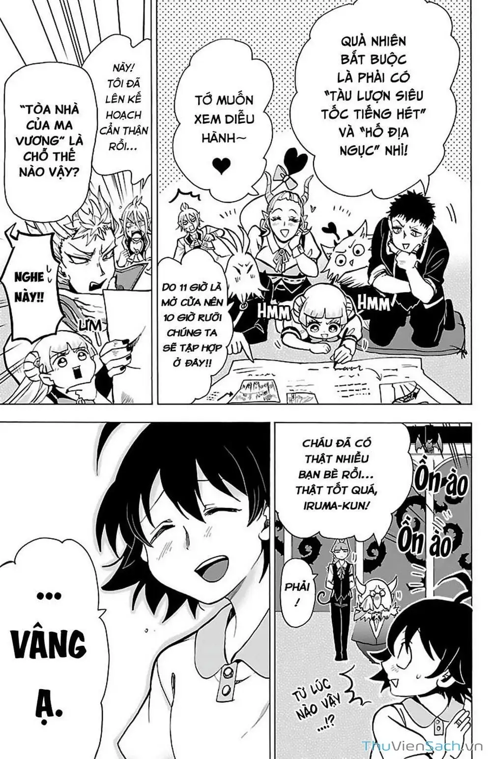 Truyện Tranh Chào Mừng Cậu Đến Trường Iruma-Kun trang 7