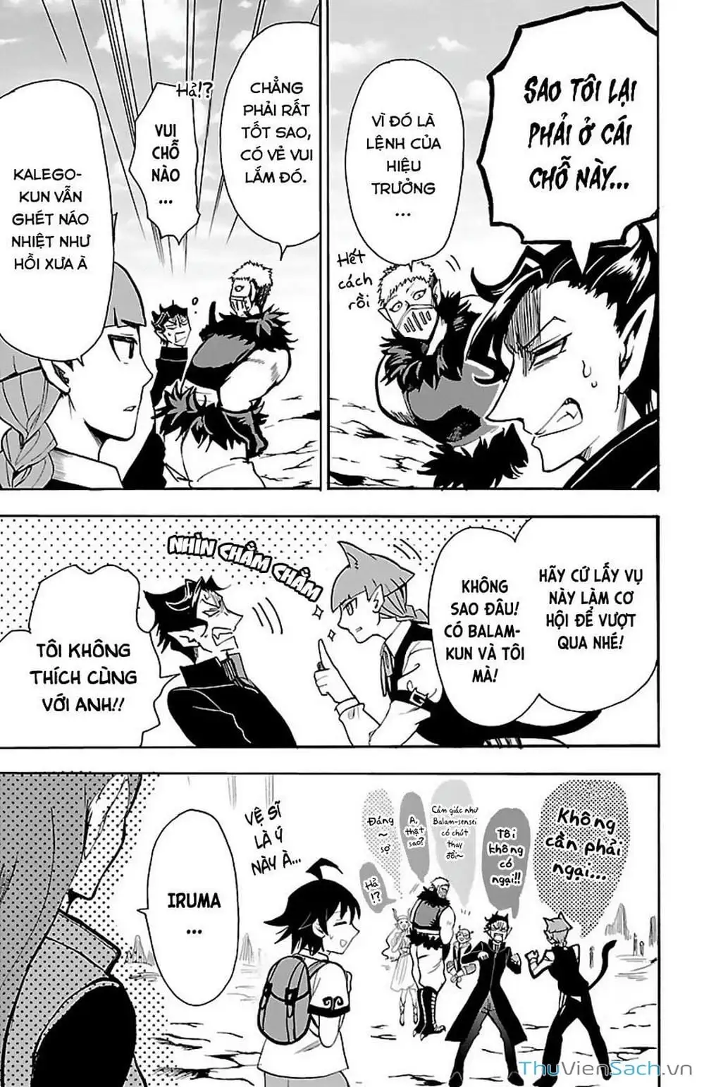 Truyện Tranh Chào Mừng Cậu Đến Trường Iruma-Kun trang 7