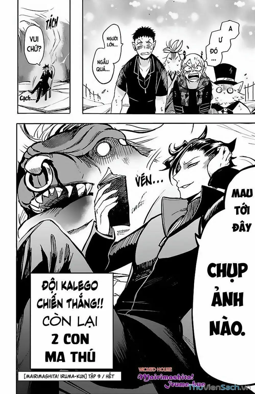 Truyện Tranh Chào Mừng Cậu Đến Trường Iruma-Kun trang 7