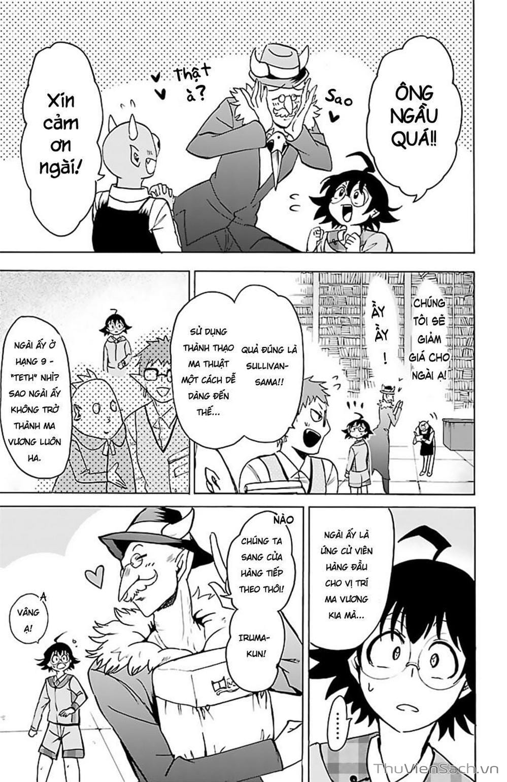 Truyện Tranh Chào Mừng Cậu Đến Trường Iruma-Kun trang 7