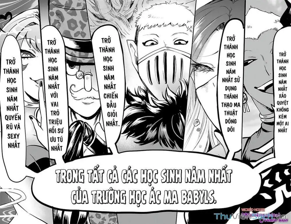 Truyện Tranh Chào Mừng Cậu Đến Trường Iruma-Kun trang 7