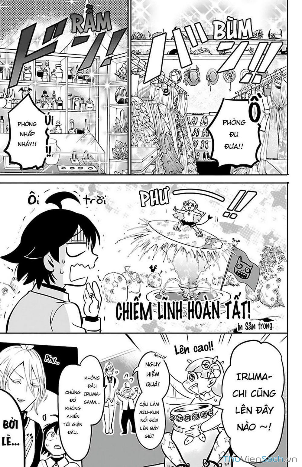Truyện Tranh Chào Mừng Cậu Đến Trường Iruma-Kun trang 7
