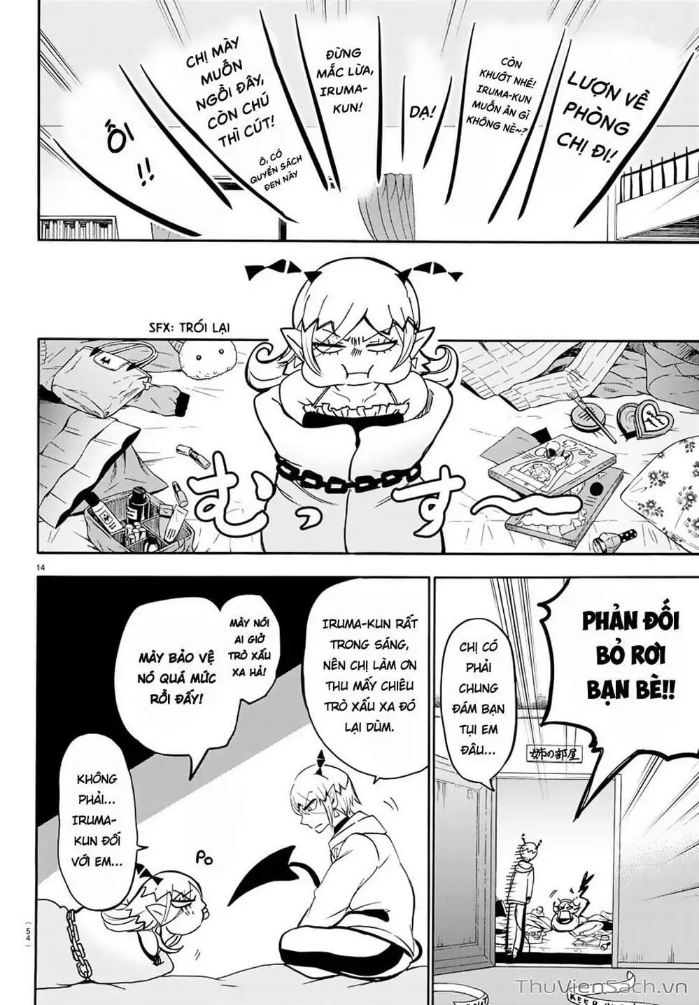 Truyện Tranh Chào Mừng Cậu Đến Trường Iruma-Kun trang 7