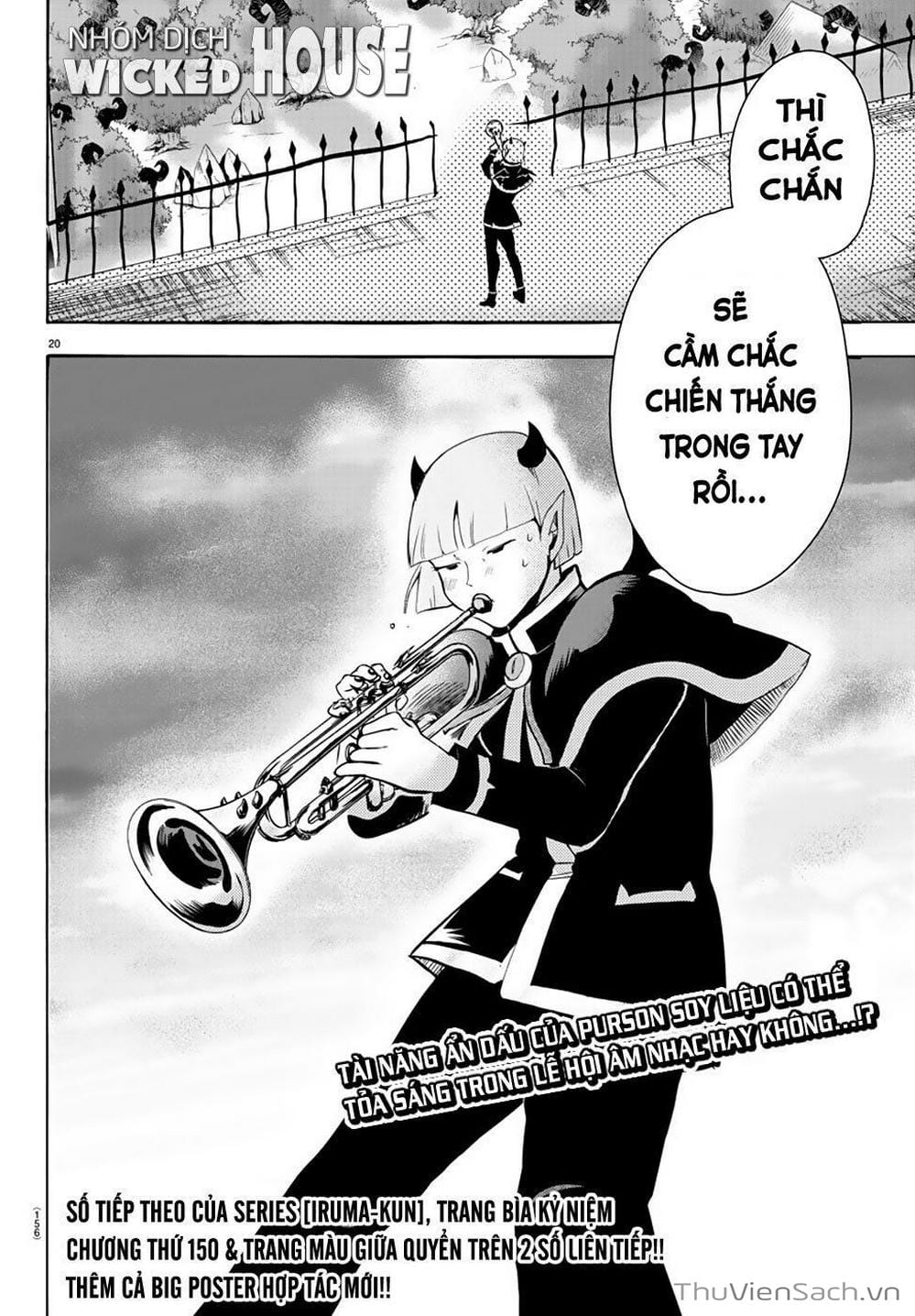 Truyện Tranh Chào Mừng Cậu Đến Trường Iruma-Kun trang 7