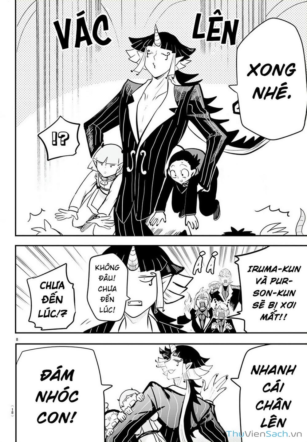 Truyện Tranh Chào Mừng Cậu Đến Trường Iruma-Kun trang 7