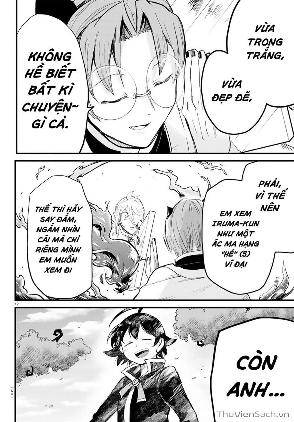 Truyện Tranh Chào Mừng Cậu Đến Trường Iruma-Kun trang 7