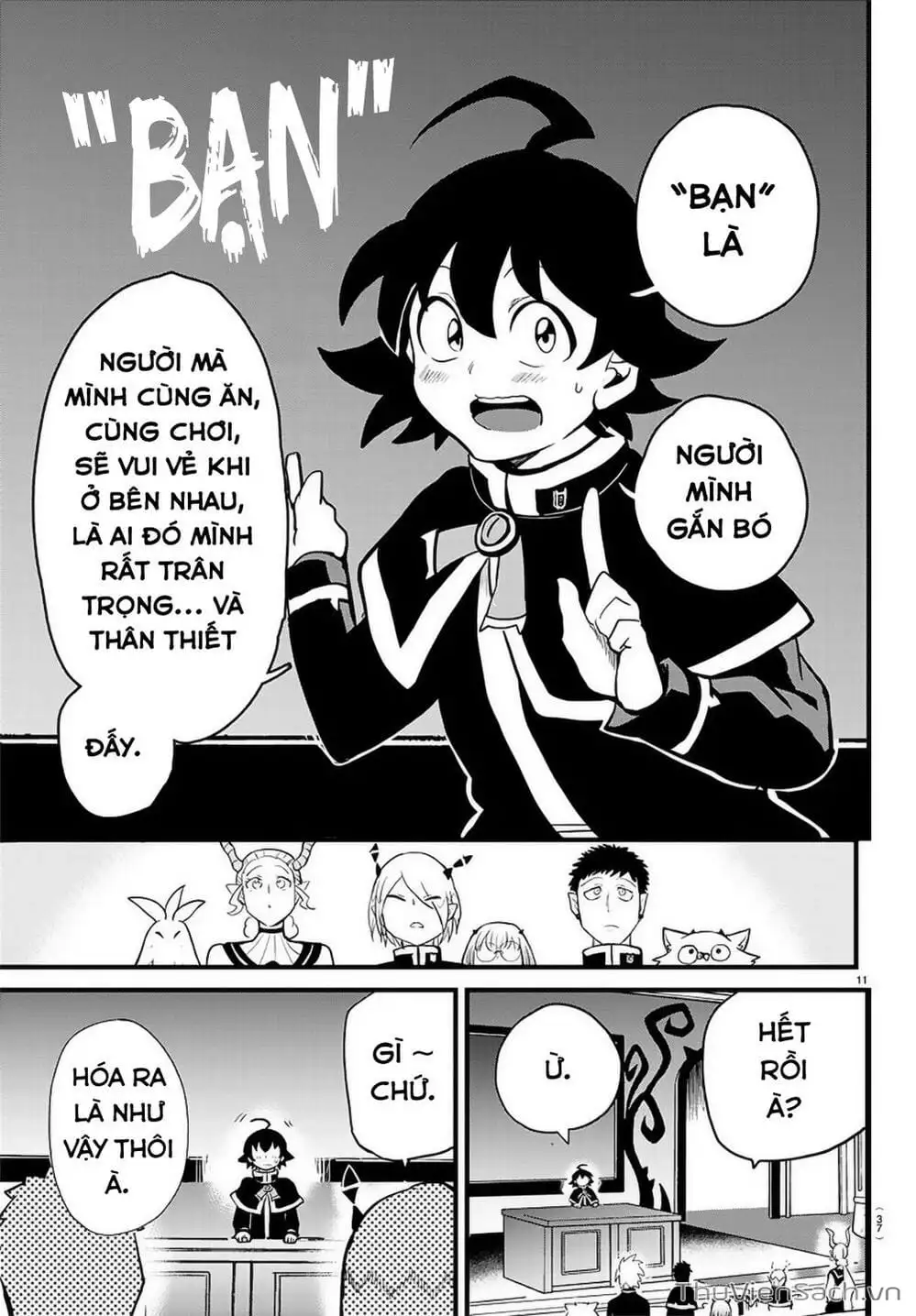 Truyện Tranh Chào Mừng Cậu Đến Trường Iruma-Kun trang 7