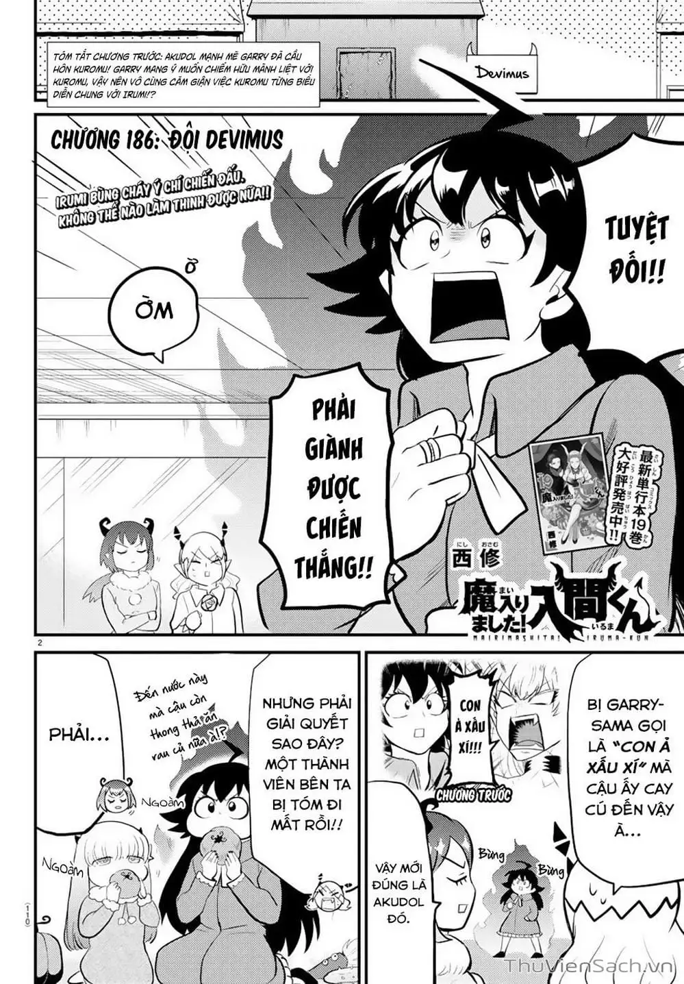 Truyện Tranh Chào Mừng Cậu Đến Trường Iruma-Kun trang 7