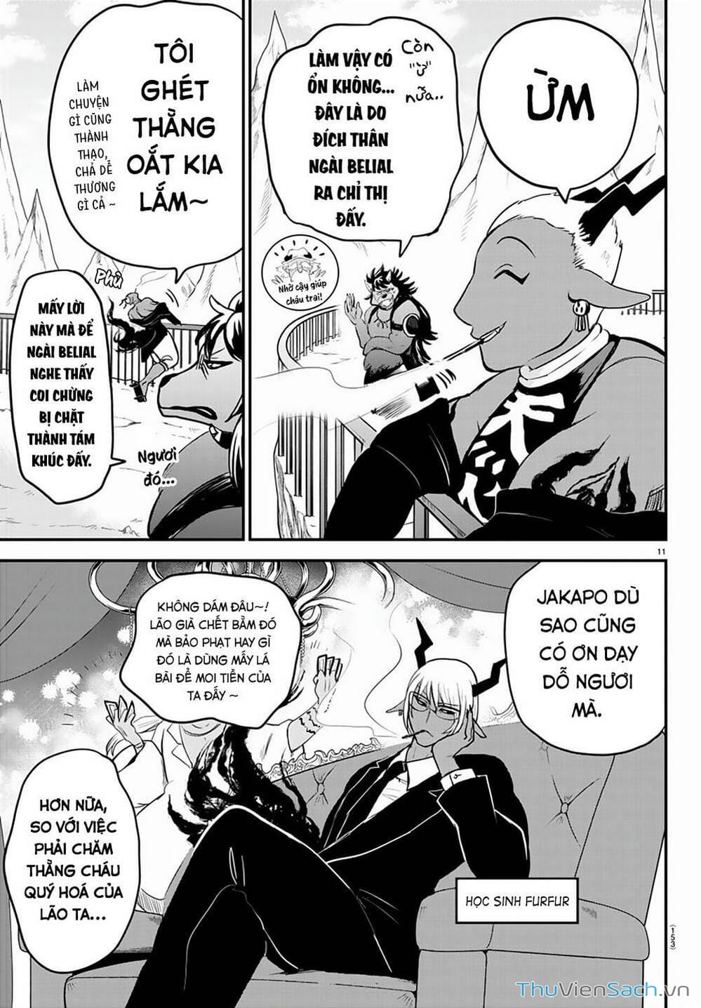 Truyện Tranh Chào Mừng Cậu Đến Trường Iruma-Kun trang 7