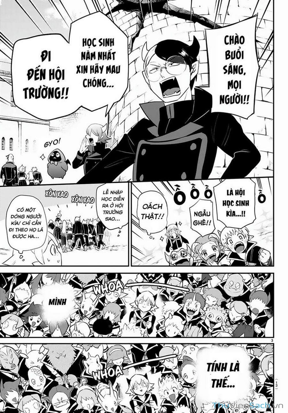 Truyện Tranh Chào Mừng Cậu Đến Trường Iruma-Kun trang 7