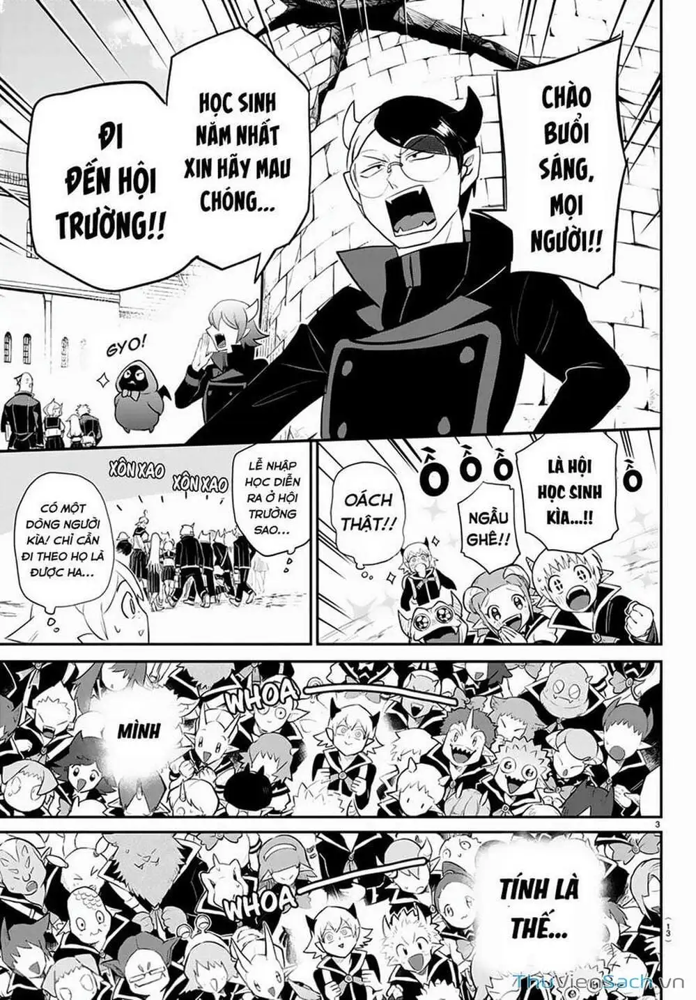 Truyện Tranh Chào Mừng Cậu Đến Trường Iruma-Kun trang 7