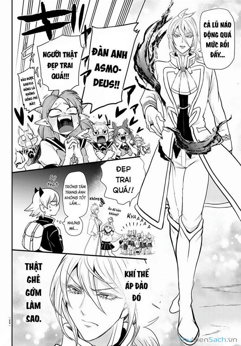 Truyện Tranh Chào Mừng Cậu Đến Trường Iruma-Kun trang 7