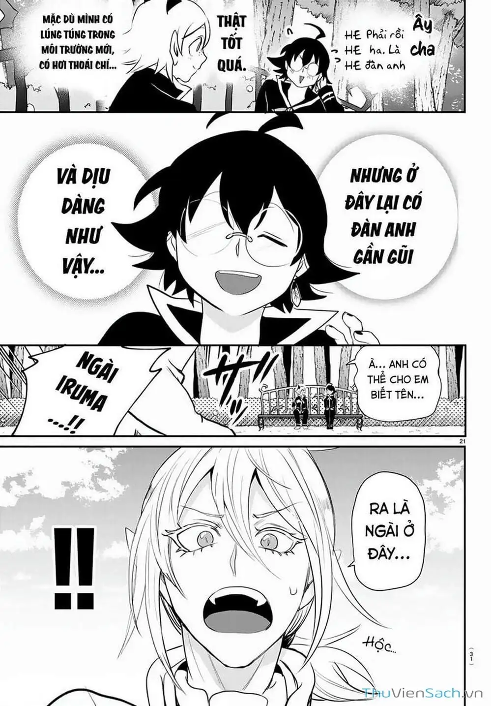 Truyện Tranh Chào Mừng Cậu Đến Trường Iruma-Kun trang 7