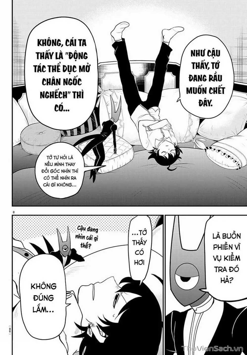 Truyện Tranh Chào Mừng Cậu Đến Trường Iruma-Kun trang 7