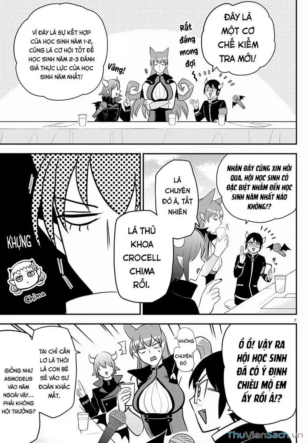 Truyện Tranh Chào Mừng Cậu Đến Trường Iruma-Kun trang 7