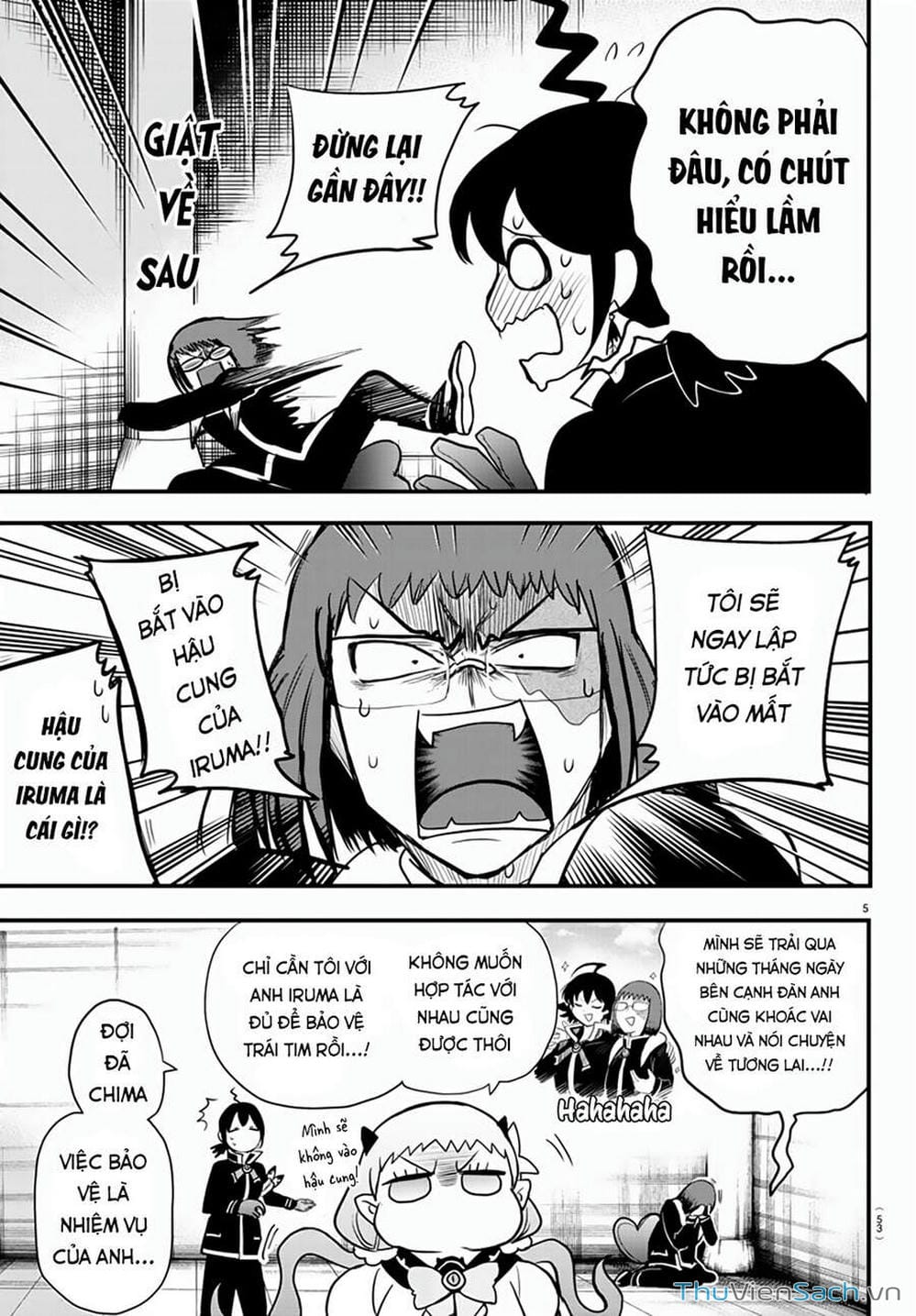 Truyện Tranh Chào Mừng Cậu Đến Trường Iruma-Kun trang 7