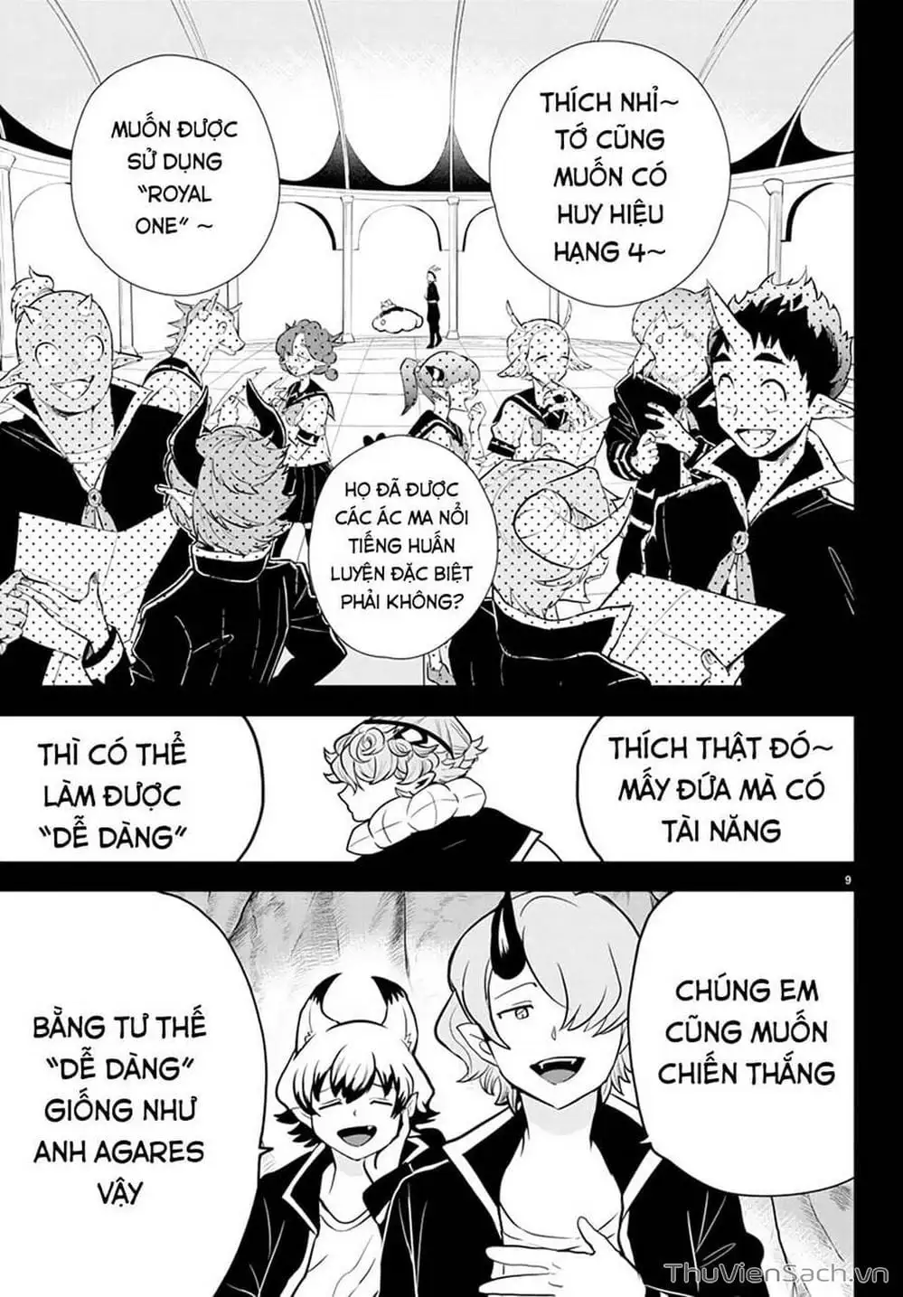 Truyện Tranh Chào Mừng Cậu Đến Trường Iruma-Kun trang 7