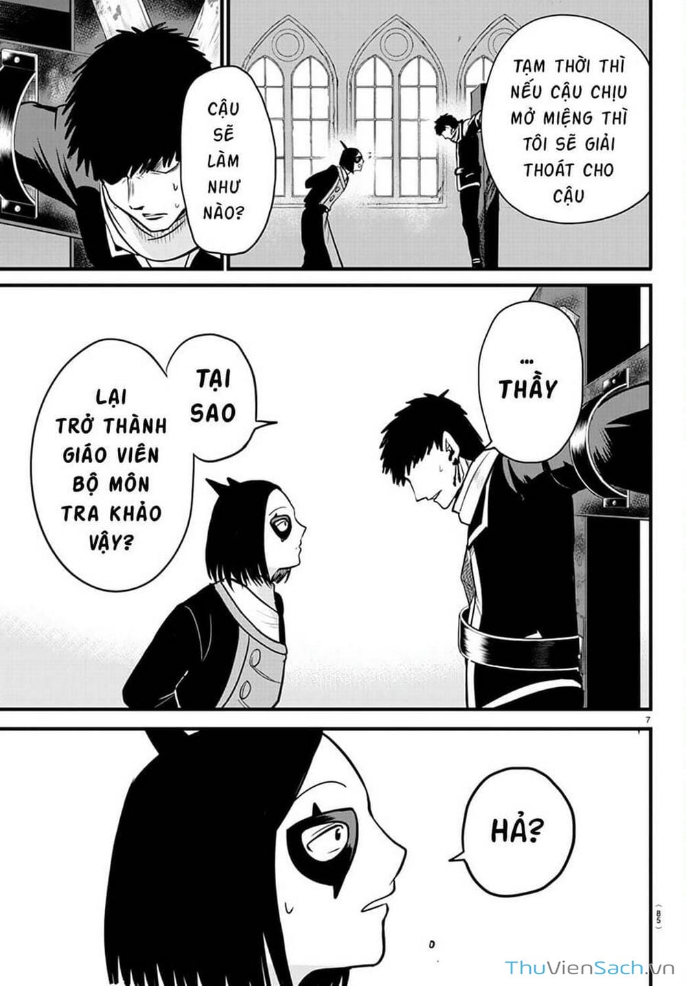 Truyện Tranh Chào Mừng Cậu Đến Trường Iruma-Kun trang 7