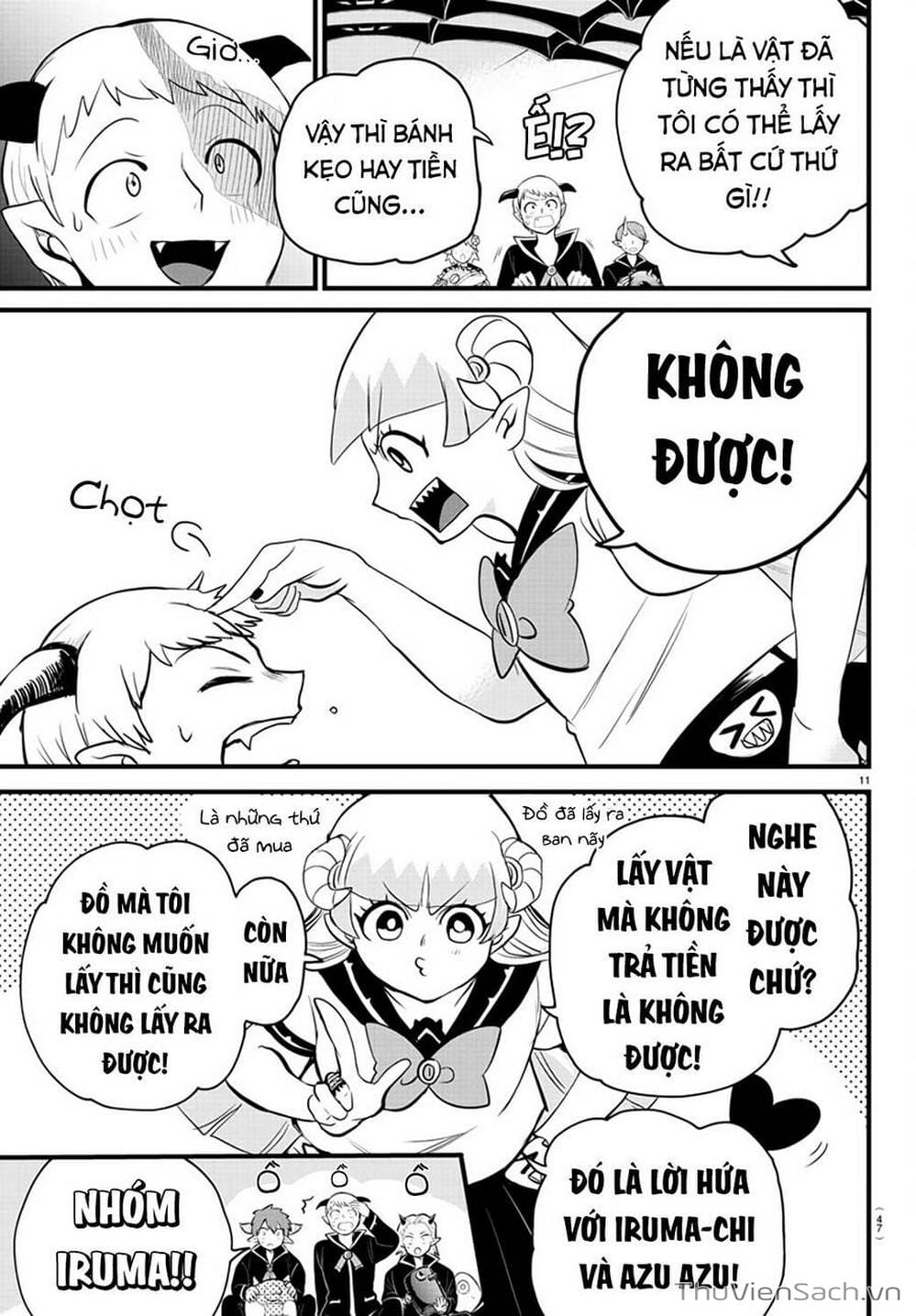 Truyện Tranh Chào Mừng Cậu Đến Trường Iruma-Kun trang 7