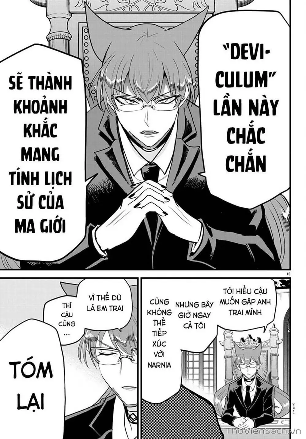 Truyện Tranh Chào Mừng Cậu Đến Trường Iruma-Kun trang 7