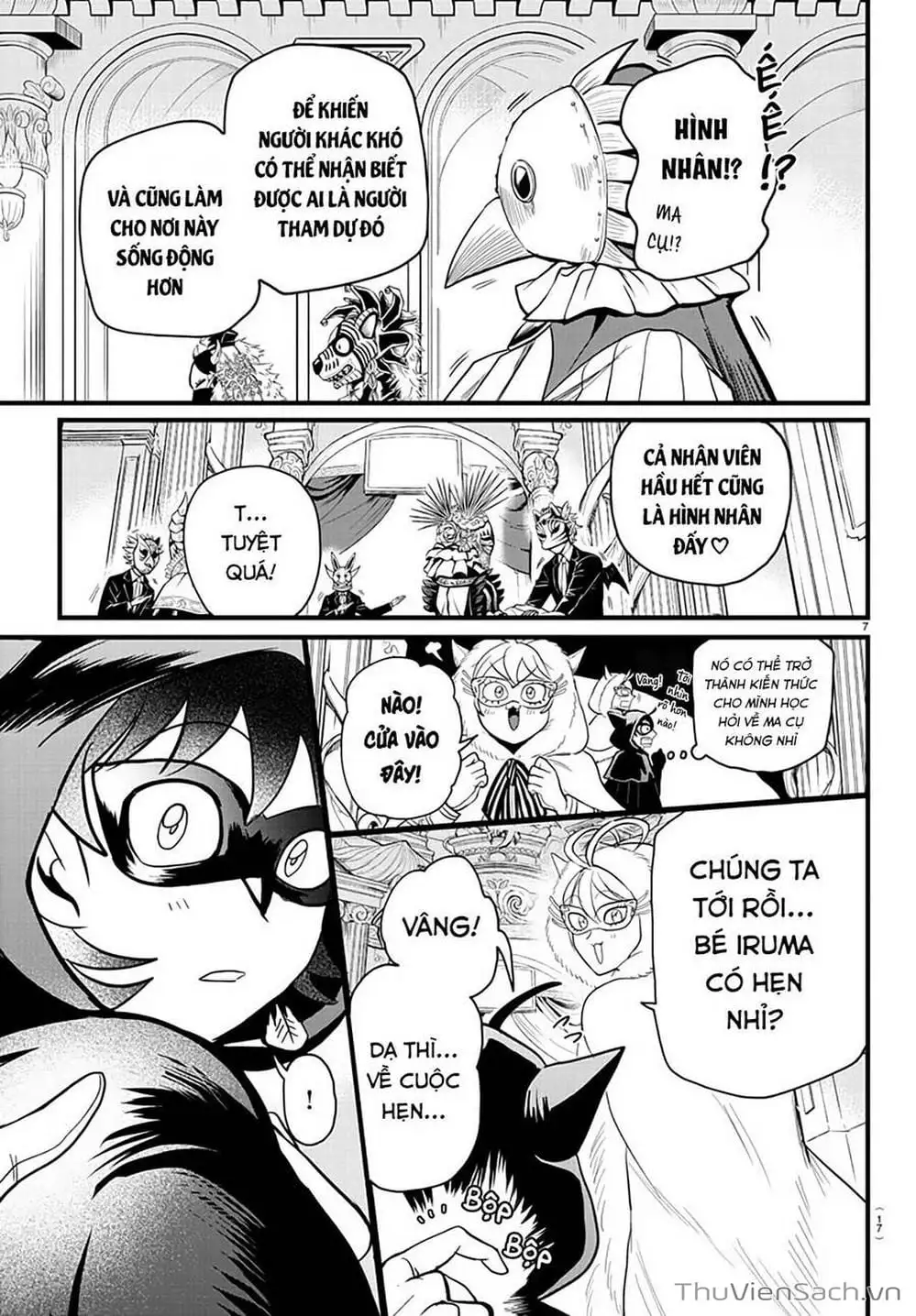 Truyện Tranh Chào Mừng Cậu Đến Trường Iruma-Kun trang 7
