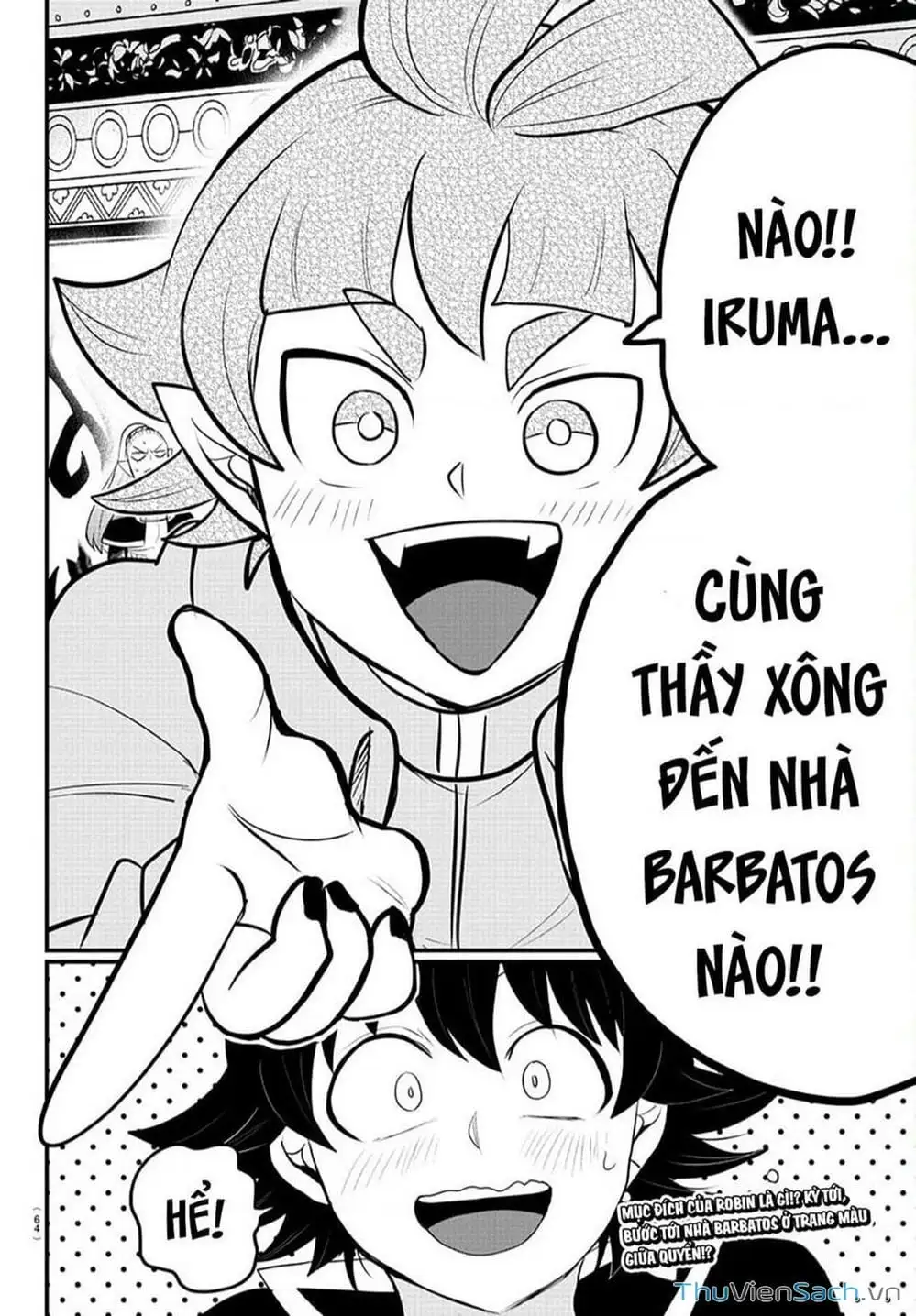 Truyện Tranh Chào Mừng Cậu Đến Trường Iruma-Kun trang 7