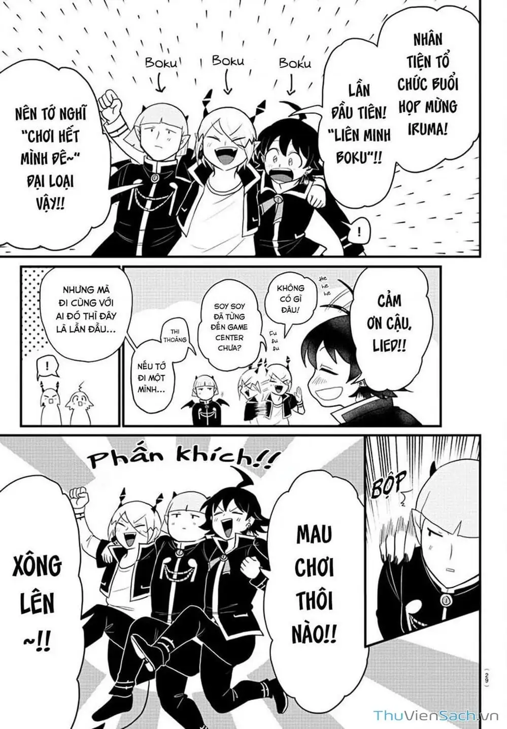 Truyện Tranh Chào Mừng Cậu Đến Trường Iruma-Kun trang 7