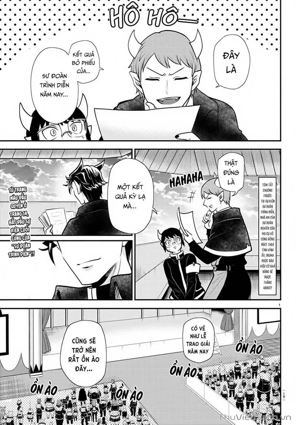 Truyện Tranh Chào Mừng Cậu Đến Trường Iruma-Kun trang 7