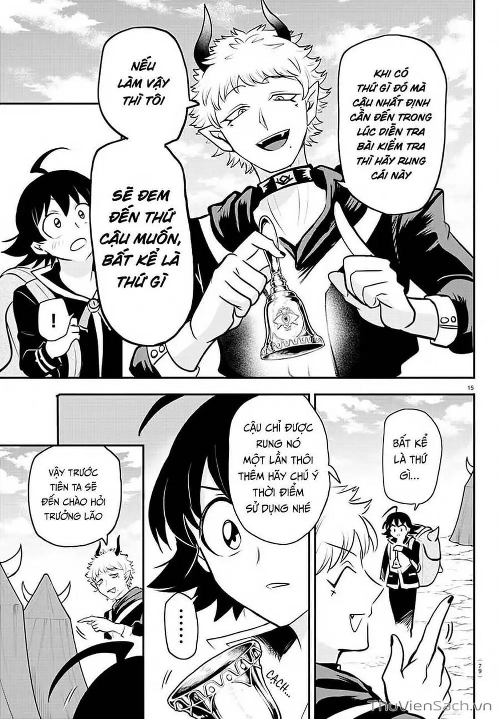 Truyện Tranh Chào Mừng Cậu Đến Trường Iruma-Kun trang 7