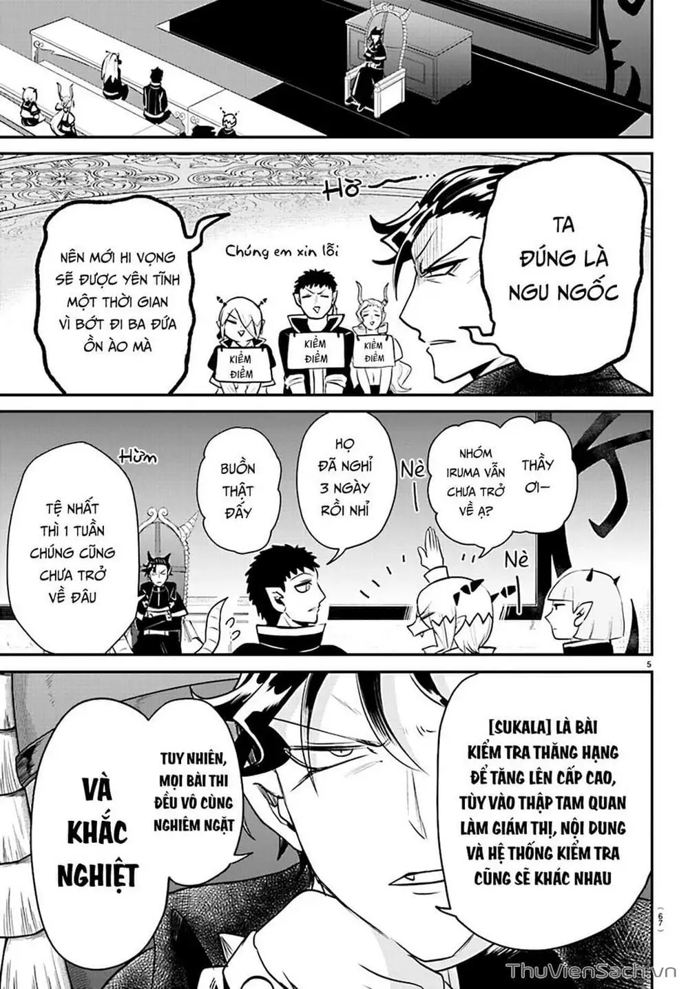 Truyện Tranh Chào Mừng Cậu Đến Trường Iruma-Kun trang 7