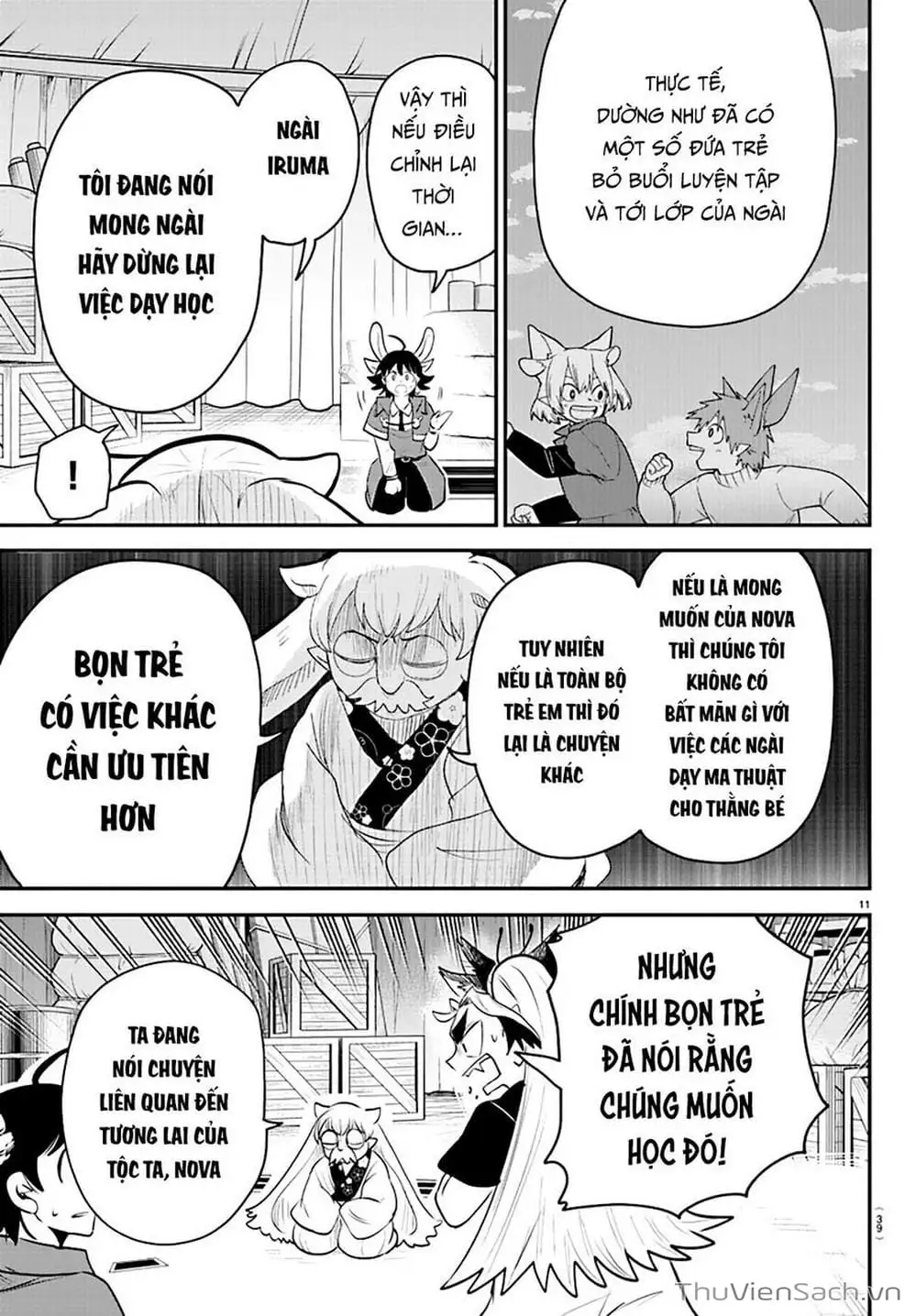 Truyện Tranh Chào Mừng Cậu Đến Trường Iruma-Kun trang 7